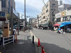 築地駅周辺の築地川第一駐車場